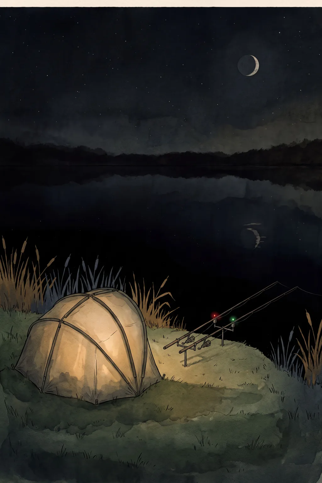 Three in the Morning: bivvy at night